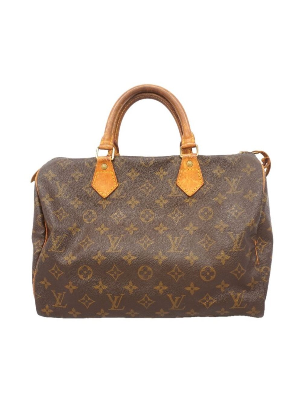 Louis Vuitton Handbag Monogram Speedy 30 Brown